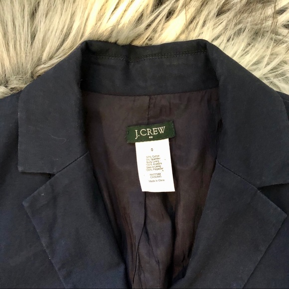 J Crew Navy Blazer - Picture 3 of 4